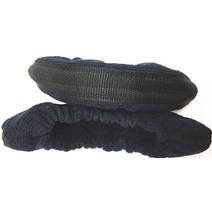 스케이트날집 가드독 쇼트트랙스케이트화 아이스하키 스케이트 날보호 커버 흡수성 천 블레이드 가드 익스트림 워킹, 검은색, 35cm