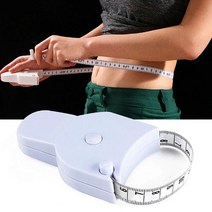 다용도 복부 허리둘레 측정 자동감김 피팅줄자 측정용_1888EA, 자동허리둘레줄자