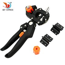 굴삭기 제초기 전문 과일 분재 나무 접목 도구 가위 예방 접종 칼 절단 정원 도구, 없음