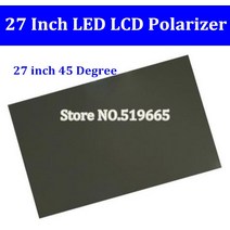 서브모니터 소형 포터블 보조 모니터 27 인치 0/90/45 도 광택 LCD 편광 필름 LED IPS 스크린 TV, [02] 90degree