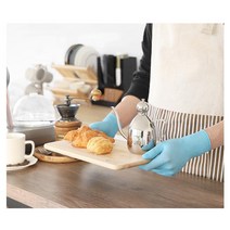 미용실 치과 카페 위생 니트릴 장갑 100p 청소 염색 제조라인 사계절 회사 심플, L