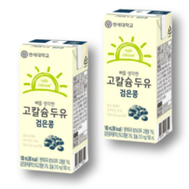 연세 뼈를 생각한 고칼슘두유 검은콩 180ml x 72팩, 검은콩72팩