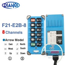 호이스트 리모콘 크레인 산업용 무선 리모컨 제어 리프트, 05. F21-E2B-8, 04. 교류 110V, 01. 1과 1 + 01. UHF 868MHz