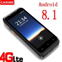 QR 무선 바코드 CARIBE PL-55L 안드로이드 핸드 헬드 PDA 1D /2D 바코드 스캐너 와이파이/4G 창고, 11 2D Zebra UHF_01 미국