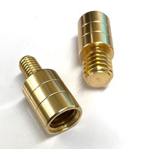 바다 민물 스텐 낚시 뜰채대 해루질 뜰채 작살 수초제거기 수초낫 부싱 붓싱, 02.호환젠더12(볼트)-8mm