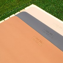 캠핑상회 감성캠핑 롤테이블 가죽 커버 매트 (3color), 브라운_중