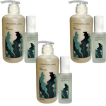 1+1+1 청미정 천연 다시마 샴푸 & 두피 에센스 유기농 샘플증정 2종, 1+1+1 천연 다시마 + 두피 에센스