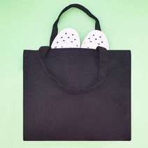 무지 캔버스백 블랙 가로S 에코백 숄더백 캔버스가방 판촉가방 그림가방