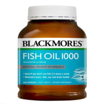Blackmores 블랙모어스 피시 오일 오메가3 1000 400정