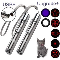 고양이자동장난감 고양이레이저 움직이는장난감 고양이꼬리잡기 고양이놀이기구 funny laser pet cat toy 5mw red dot, a