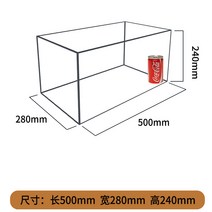 아크릴 진공 챔버 레진 건조기 밀봉 실리콘 시험 상자, 사각50*28*24cm 4종세트 없음