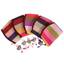 박씨상방 5종 깜찍이 색동 신사각 동전지갑세트