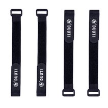 간편 찍찍이밴드 캠핑 자전거 스트랩 탄성 벨크로 타입 케이블 타이 밴드, 4개