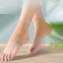 젤리풋패드 각질 양말 덧신 실리콘 보습효과 뒷꿈치 쿠션 힐링 굳은살 케어 갈라짐, (1쌍)