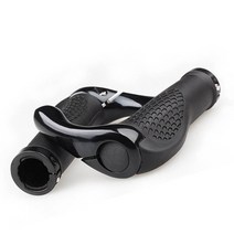 에르곤 락그립 / 인체공학그립 자전거그립, 블랙