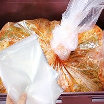 (당일출고) 비닐 조아 두꺼운 PE 김장봉투 투명 비닐, 30매