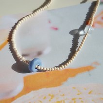 수정 도넛 necklace