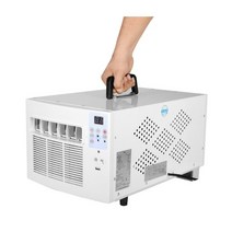 이동식 에어컨 소형 냉각 올인원 기계 냉각 휴대용, F.일반단순모델+배기관-리모콘없음