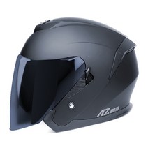 기어러스 Z-8 초경량 오픈페이스 헬멧 1100g 원터치 썬바이져 내장 GEARUS, 스모크쉴드, L