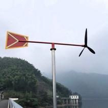 풍향계 풍력측정기 방향계 바람 날씨 풍속 관측 윈드삭 프로펠러, 1개