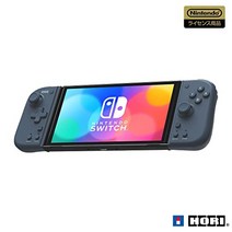 HORI 【닌텐도 라이센스 상품】그립 컨트롤러 Fit for Nintendo Switch MIDNIGHT BLUE【Nintendo 대응】, 1개, 상품명참조