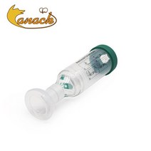 강아지 산소방 산소발생기 케이지 수의학 흡입기 Nebulizer 챔버 스페이서 개 & 고양이 3 부드러운 의, 03 with mask 0