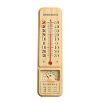 플라이토 굿데이 나무 무늬 온습도계 32.5cm, 메이플, 10개