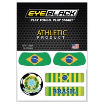 EYEBLACK 국가대표 국기 아이블랙 1쌍 + 축구