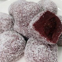 [제이엑스]굳지않는 국내산 흑미찹쌀떡 찹쌀 1.8kg 60g*30알 아침대용떡 간식 크리스마스 선물, 1박스
