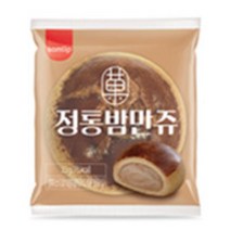 삼립 학교 학원 회사 아침 야식 삼립 정통 밤만쥬 100입 빵 도넛 만쥬 브레드 간식, 24세트