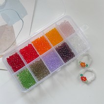 [부자재 포함] 비즈 반지 목걸이 팔찌 DIY 만들기 키트 세트 크리스탈버전 추천 파는곳, 크리스탈비즈키트/선택안함