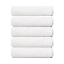 송월타월 고중량 대나무 가정용 무지세면 타월 190g 30수 혼방사, 아이보리, 5개