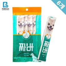 강아지유산균 장건강 오리 6개 애완견간식 강아지간식