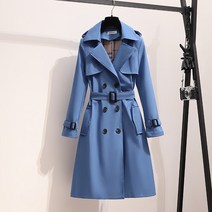 S-4XL 새로운 봄 영국 스타일 여성 윈드 브레이커 느슨한 중간 및 긴 우아한 벨트 코트 여성 캐주얼 긴 트렌치 코트 MUJER
