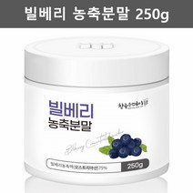 오스트리아산 빌베리 분말 빌베리 가루 파우더 빌베리 열매 추출물 BILLBERRY 250g1병
