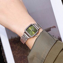 ANYOU 손목시계 심플한 무드 스틸 밴드 여성 시계