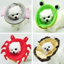 소형견 UFO넥카라 고양이 강아지 꼬깔 댕댕이 비숑, 사자, M