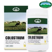 호주 네이쳐스탑 colostrum 초유 단백질 초유프로틴 820mg 500정, 1개