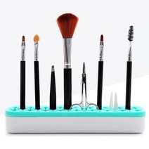 실리콘브러쉬거치대 브러쉬 보관함 보관대 홀더 꽂이, 상품선택, 블랙, 1개