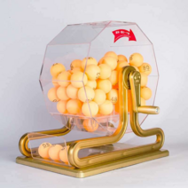 추첨기계 공포함 대형 아크릴 투명 로또 복권 당첨, 공100개 포함