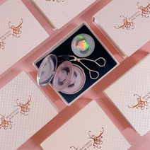 자석 속눈썹 마크네틱 착붙 셀프 연장 3쌍12매+핑크컴팩트보관함+핑크골드뷰러, 내츄럴스타일