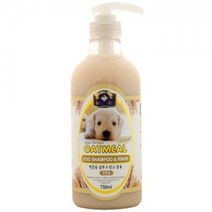 PGM*^몰뉴 벨버드 오트밀 샴푸 린스겸용 750ml 강아지 반려동물용품 체취관리 위생 개샴푸 미용 목욕 모발 세정^^췤pgm, a^^옵션없슴