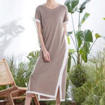 막스 막스스튜디오 여성 니트 원피스 모카