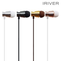 아이리버 모바일용이어폰/ICP-08i/통화/음악, 골드