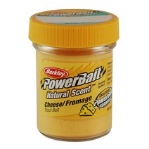 Berkley PowerBait 버클리 파워베이트 송어 미끼 치즈 향 50g, 1개