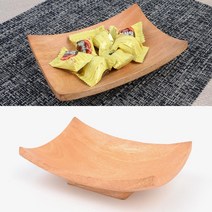 간식 손님초대 인테리어 오목 원목접시 과외선생님간식 카페용품 손님맞이