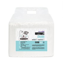 프리라이프펫 애견 반려견 강아지 배변패드 라이트 50매 50x40cm 배변유도 냄새방지 강력한흡수력 천연펄프