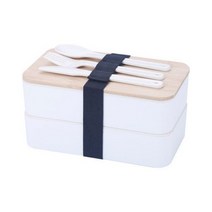 과일도시락용기 직장인 도시락통 김밥 보온 도시락 단열 전자레인지 나이프 포크, write, 2