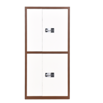 서류 잠금 보관함 사무실 보안 문서 암호 트레이, 회색 및 흰색 전자 코드 잠금 장치