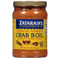 Zatarains Crab Boil 자타레인 쉬림프 크랩 씨푸드 보일 향신료 2.04kg
